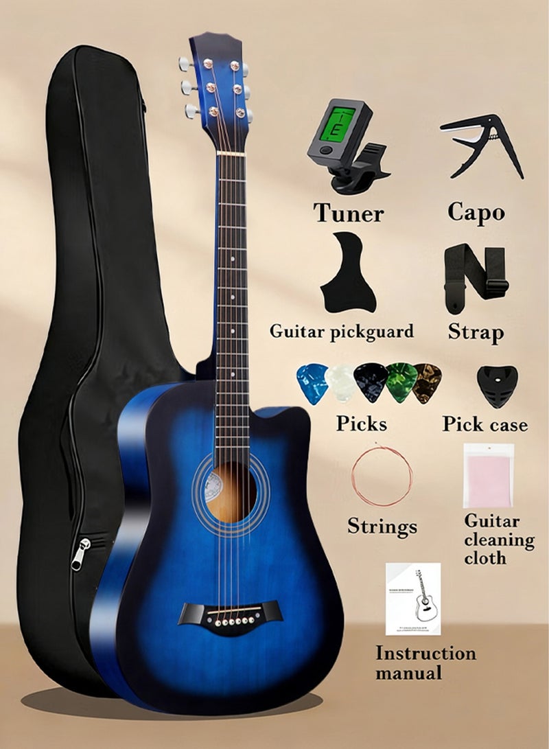 Sharpdo 40 Inch Classical Guitar Set Band Guitar, Beginner Guitar With Strings, Travel Bag, Tuner, Slingshot, And Shoulder Strap - Image 4